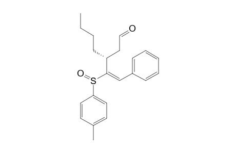 (+)-4-(E)-3-(R)-NORMAL-BUTYL-5-PHENYL-4-(S(S))-(PARA-TOLYLSULFINYL)-PENT-4-ENAL