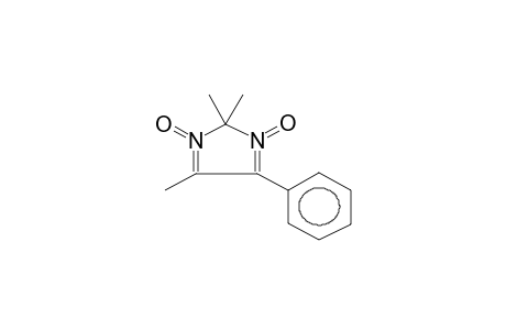 2H-imidazole, 2,2,4-trimethyl-5-phenyl-, 1,3-dioxide