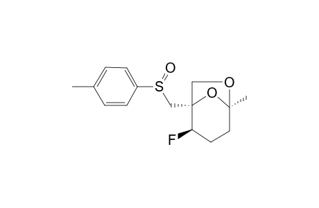 (1R,2R,5R)-2-[[(4-METHYLPHENYL)-SULFINYL]-METHYL]-2-FLUORO-5-METHYL-6,8-DIOXABICYCLO-[3.2.1]-OCTANE