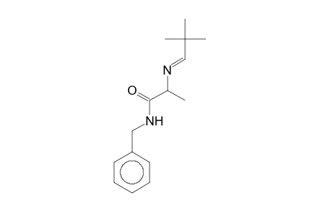 N-Benzyl-2-(2,2-dimethylpropylideneamino)propionamide