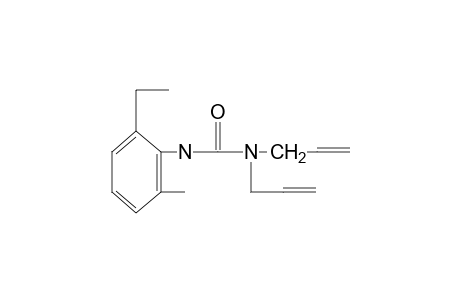 1,1-diallyl-3-(6-ethyl-o-tolyl)urea