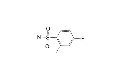 4-Fluoro-2-methylbenzenesulfonamide