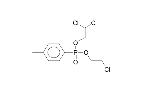 O-(2-CHLOROETHYL)-O-(2,2-DICHLOROVINYL)(PARA-METHYLPHENYL)PHOSPHONATE