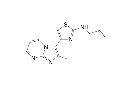 2-thiazolamine, 4-(2-methylimidazo[1,2-a]pyrimidin-3-yl)-N-(2-propenyl)-