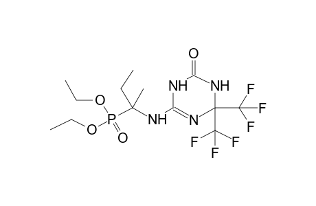 6-(ALPHA-DIETHOXYPHOSPHORYL-SEC-BUTYLAMINO)-4,4-BIS(TRIFLUOROMETHYL)-3,4-DIHYDRO-1,3,5-TRIAZIN-2(1H)-ONE