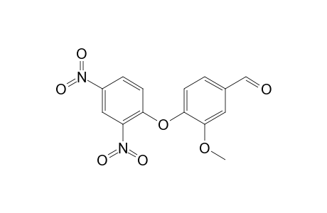 4-(2,4-dinitrophenoxy)-3-methoxybenzaldehyde