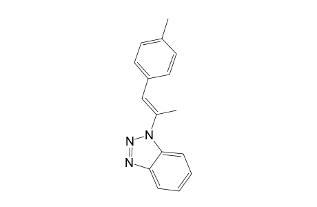 1-[1-METHYL-2-(4-METHYLPHENYL)-ETHEN-1-YL]-BENZOTRIAZOLE,ISOMER-#1