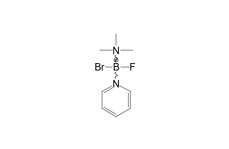 PYRIDINE-TRIMETHYLAMINE-BROMOFLUOROBORON-CATION