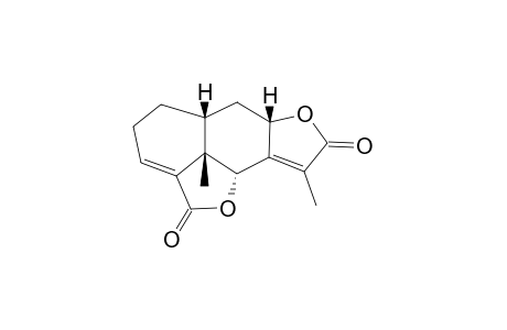 8-BETA-H-EREMOPHIL-3,7(11)-DIEN-12,8-ALPHA-(14,6-ALPHA)-DIOLIDE