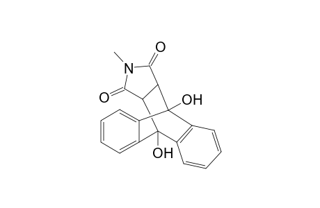 4,9-O-Benzeno-2,3,3a,4,9,9a-hexahydro-4,9-dihydroxy-2-methylbenz[f]isoindole-1(2H)-,3-dione