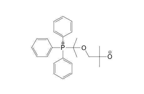 1-((1',1'-DIMETHYL-1'-TRIPHENYLPHOSPHONIOMETHYL)-OXY)-2-METHYLPROPAN-2-OLATE