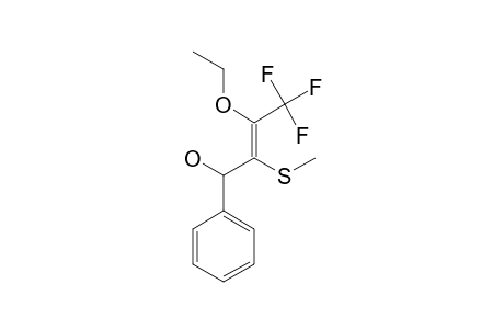 (E)-2-ETHOXY-1,1,1-TRIFLUORO-3-(METHYLTHIO)-4-PHENYLBUT-2-EN-4-OL