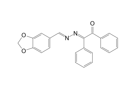 piperonal, azine with benzil