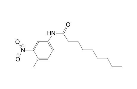 N-(4-methyl-3-nitrophenyl)nonanamide