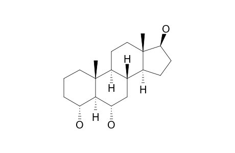 4-ALPHA,6-ALPHA,17-BETA-TRIHYDROXY-5-ALPHA-ANDROSTANE;5-ALPHA-ANDROSTANE-4-ALPHA,6-ALPHA,17-BETA-TRIOL