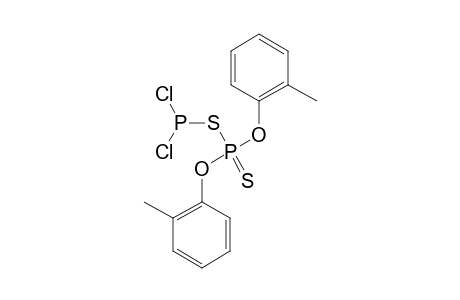 [BIS-(ORTHO-TOLYLOXY)-PHOSPHOROTHIOYLTHIO]-PHOSPHORUS-(III)-CHLORIDE