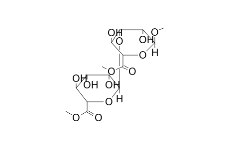 METHYL{METHYL-3-O-[METHYL(ALPHA-D-MANNOPYRANOSYL)URONATE]-ALPHA-D-MANNOPYRANOSIDE}URONATE