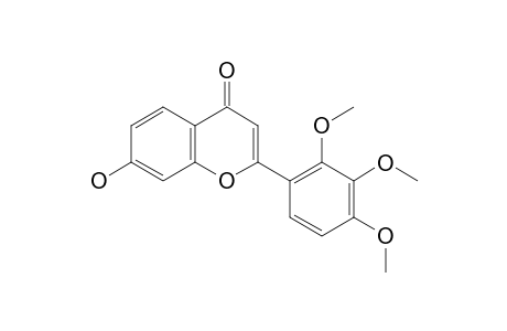 7-HYDROXY-2',3',4'-TRIMETHOXYFLAVONE