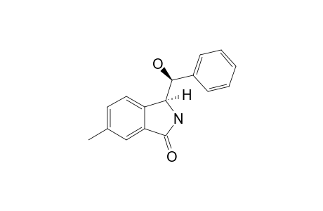 3-(HYDROXYPHENYLMETHYL)-6-METHYL-ISOINDOLIN-1-ONE;ALPHA-(R*)-(3S*)-ISOMER