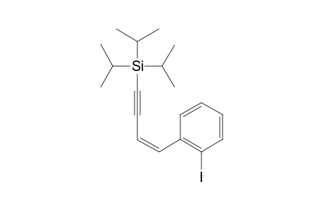 [(3Z)-4-(2-IODOPHENYL)-3-BUTEN-1-YNYL]-(TRIISOPROPYL)-SILANE