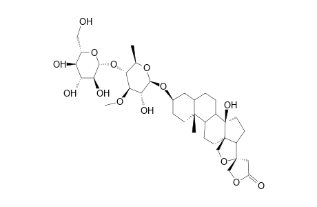 (20S)-18,20-EPOXY-DIGITOXIGENIN beta-D-GLUCOSYL-(1-4)-alpha-L-THEVETOSIDE