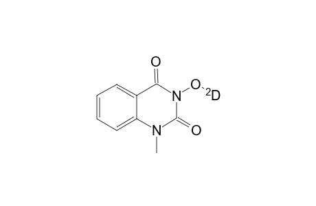 3-Deuteriooxy-1-methyl-quinazoline-2,4-dione