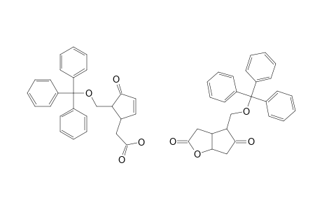 (1R,2S)-3-OXO-2-[(TRITYLOXY)METHYL]CYCLOPENTANEACETIC ACID