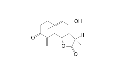 3.beta.-Hydroxy-8-oxo-6.beta.H, 7.alpha.H,11.beta.H-germacran-4(14),9(10)-dien-6,12-olide