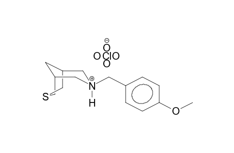 7-(PARA-METHOXYBENZYL)-1-THIA-7-AZABICYCLO[3.3.1]NONANEHYDROPERCHLORATE