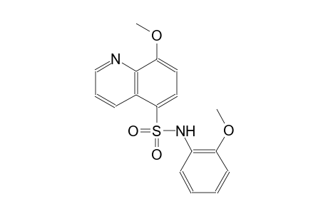 5-quinolinesulfonamide, 8-methoxy-N-(2-methoxyphenyl)-