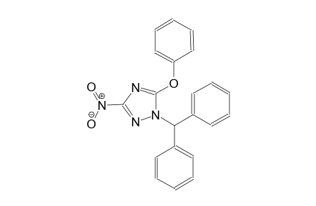 1-benzhydryl-3-nitro-5-phenoxy-1H-1,2,4-triazole