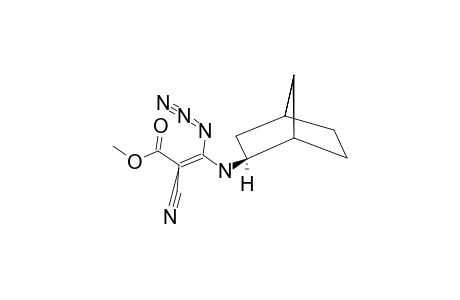 3-AZIDO-2-CYANO-3-(EXO-NORBORNYLAMINO)-ACRYLIC-ACID,METHYLESTER