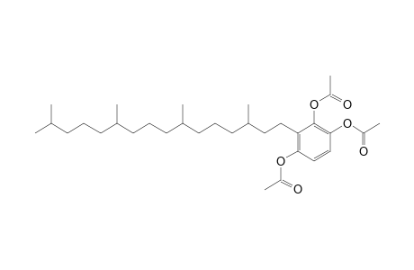 1,2,4-Triacetoxy-3-(3',7',11',15'-tetramethylhexadecyl)-benzene