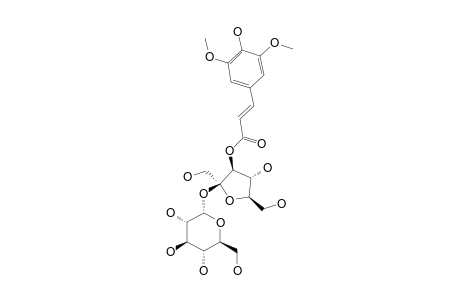 SIBIRICOSE-A6;3'-SINAPOYL-SUCROSE