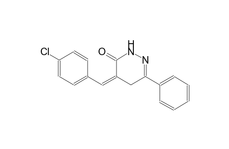 (4Z)-4-(4-chlorobenzylidene)-6-phenyl-4,5-dihydro-3(2H)-pyridazinone