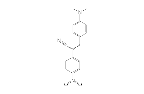 3-[p-(DIMETHYLAMINO)PHENYL]-2-(p-NITROPHENYL)ACRYLONITRILE