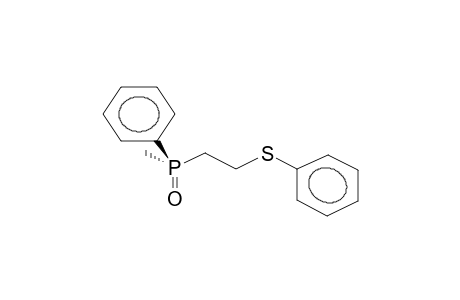 (BETA-PHENYLTHIOETHYL)METHYLPHENYLPHOSPHINE OXIDE