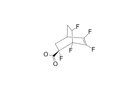 1,2-EXO,6-EXO,7,8-PENTAFLUOROBICYCLO-[2.2.2]-OCT-7-ENE-2-ENDO-CARBOXYLIC-ACID