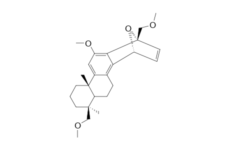 13;[6AR-(1-ALPHA,4-ALPHA,6A-BETA,7-ALPHA,10A-ALPHA)]-1,4-EPOXY-12-METHOXY-1,7-BIS-(METHOXYMETHYL)-7,10A-DIMETHYL-1,4,5,6,6A,7,8,9,10,10A-DECAHYDROCHRYSENE