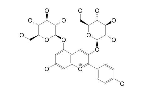 PELARGONIDIN_3-O,5-O-DI-BETA-D-GLUCOSIDE