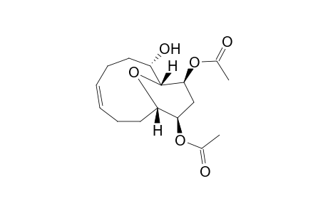 (1R,2S,9S,10R,12S)-12-(acetyloxy)-2-hydroxy-13-oxabicyclo[7.3.1]tridec-5-en-10-yl acetate