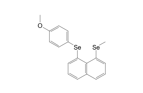 1-(METHYLSELANYL)-8-(PARA-METHOXYPHENYLSELANYL)-NAPHTHALENE