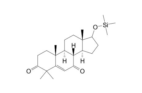 4,4-DIMETHYL-17-[(TRIMETHYLSILYL)OXY]ANDROST-5-ENE-3,7-DIONE