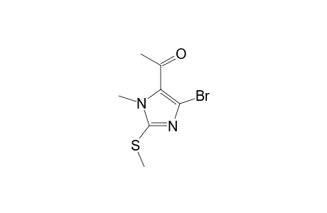 1-[1-METHYL-4-BROMO-2-(METHYLTHIO)-5-IMIDAZOLYL]-ETHANONE