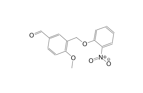 4-Methoxy-3-[(2-nitrophenoxy)methyl]benzaldehyde