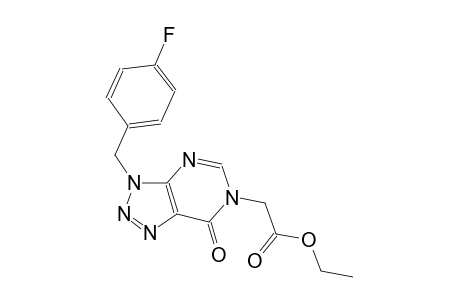 ethyl [3-(4-fluorobenzyl)-7-oxo-3,7-dihydro-6H-[1,2,3]triazolo[4,5-d]pyrimidin-6-yl]acetate