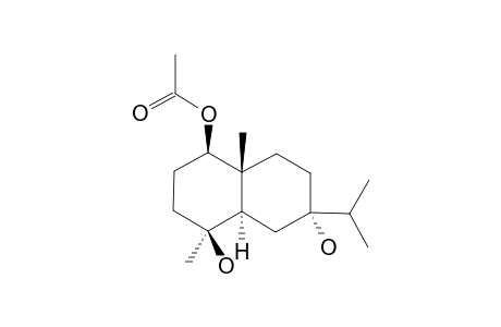 1-BETA-ACETOXY-4-BETA,7-ALPHA-DIHYDROXY-EUDESMANE