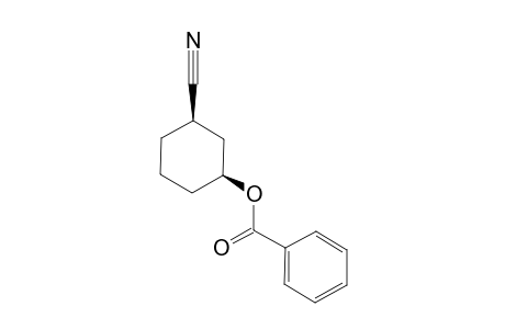 CIS-3-BENZOYLOXYCYCLOHEXANECARBONITRILE