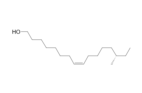 8-Hexadecen-1-ol, 14-methyl-, [S-(Z)]-