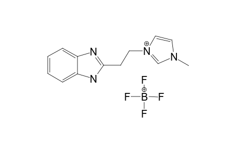 3-METHYL-1-[2-(1H-BENZIMIDAZOL-2-YL)-ETHYL]-IMIDAZOLIUM-TETRAFLUOROBORATE